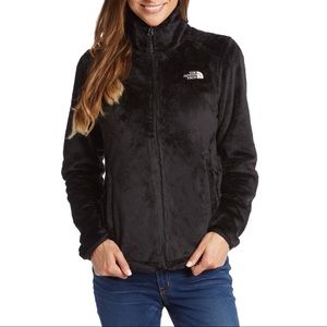 EUC North Face Fleece Black Osito Jacket